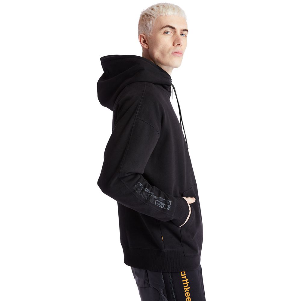 Moletom Masculino - Timberland Workwear Pullover Hoodie - IZXDW9701 - Pretas